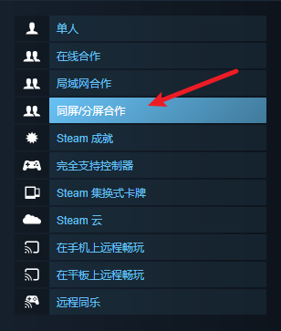 Steam游戏支持详情